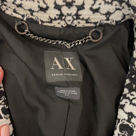 Armani Exchange peplum blazer jacket - Picture 2 of 5